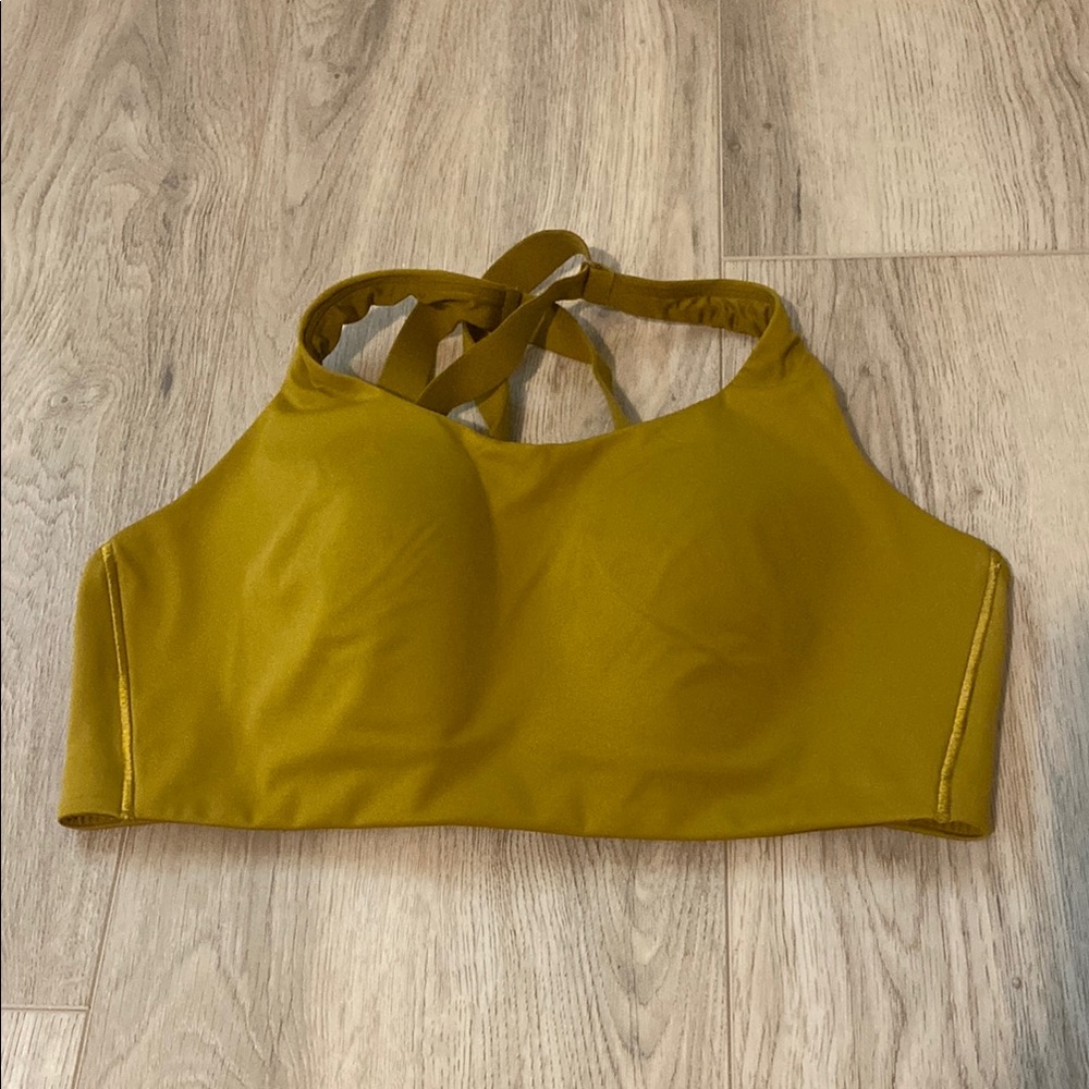 Lululemon Mustard Yellow Sports Bra 36D